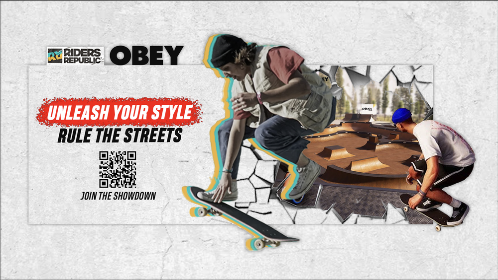 Riders Republic × Obey
